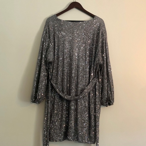 Boohoo Sequin Dress Size 12 - Picture 6 of 6